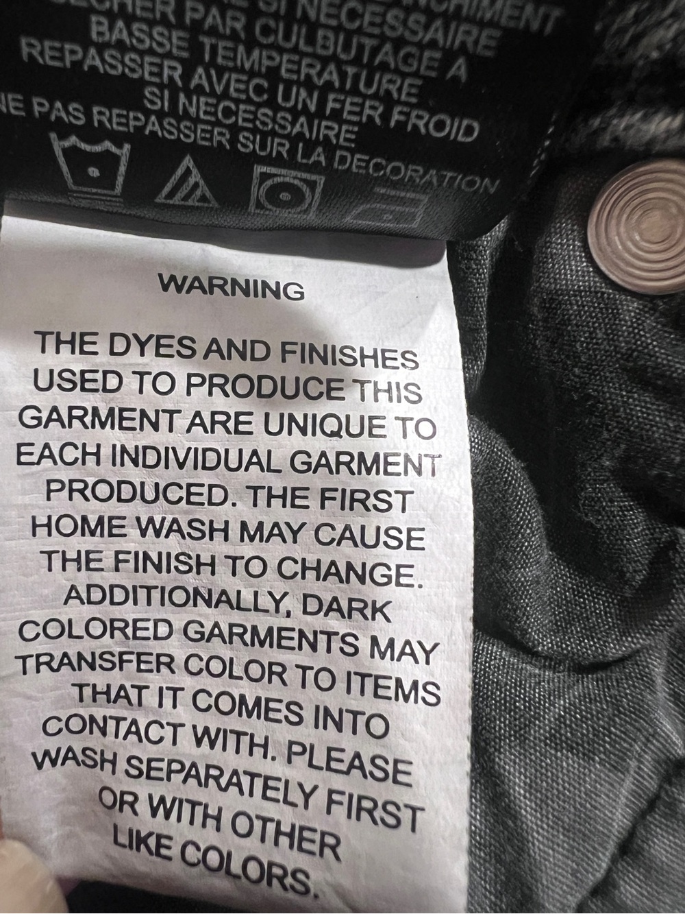 Empyre 100% Cotton Men’s Scramble Grey Wash Loose Fit Skate Jeans Denim Size 28 - Picture 5 of 12